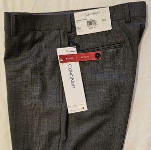 Calvin Klein Gray, lightweight, wool dress slacks 33x30